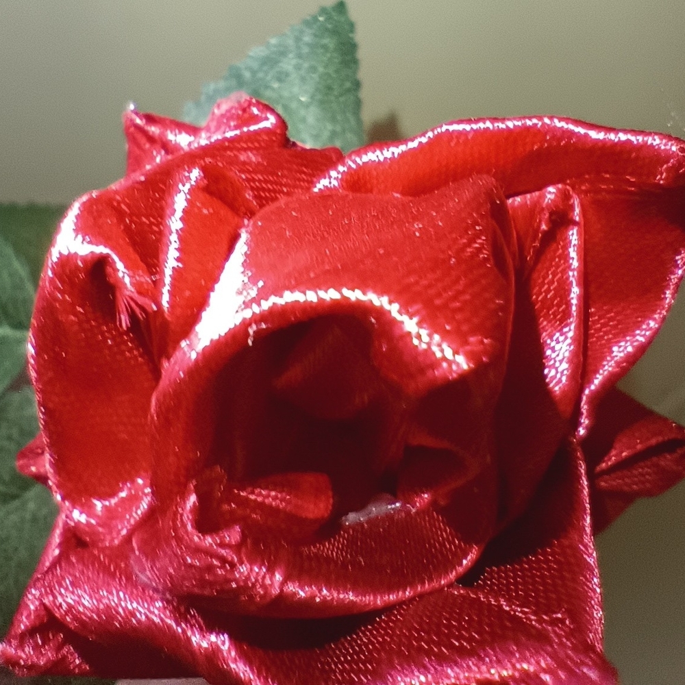 Red Satin Roses - Picture 5 of 7